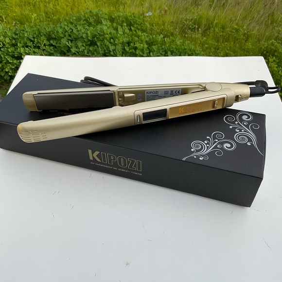 “New” KIPOZI Professional Hair Straightener Salon Flat Iron Hair Styler.  1 In - Picture 14 of 16